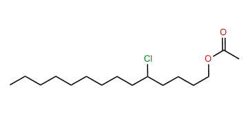 5-Chlorotetradecyl acetate